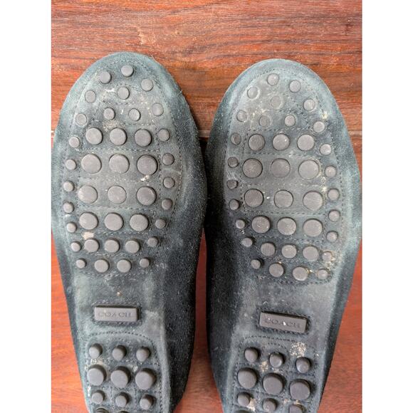 Coach Nicola Suede Loafrs Womens 11B - Picture 9 of 9